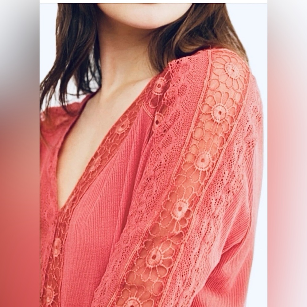 Free People Lola Long sleeve Top